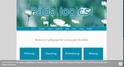 Desktop Screenshot of paeda-logics.ch